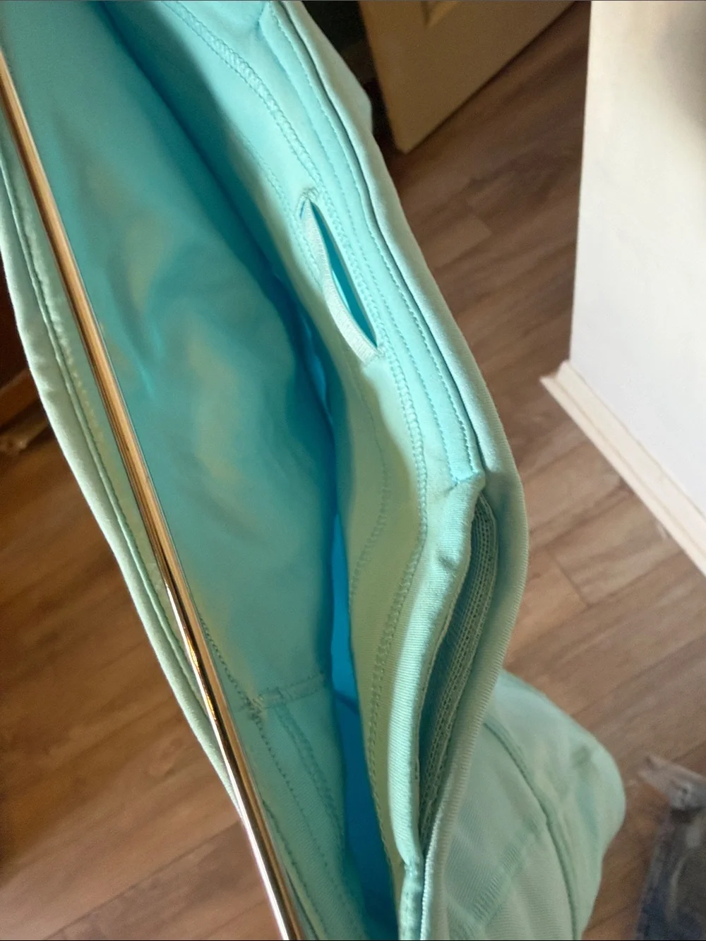 New nwot Lululemon Speed Up High-Rise Shorts Cyan Blue 4